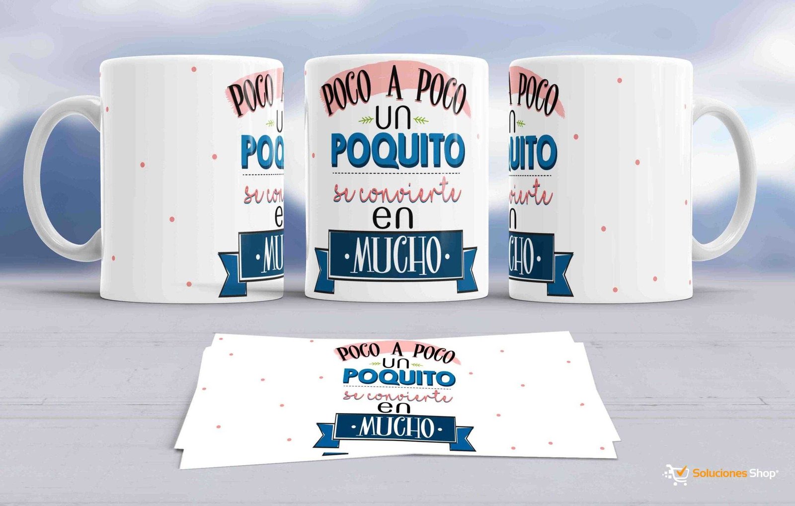 Tazas personalizadas con frases motivadoras | Regalos únicos