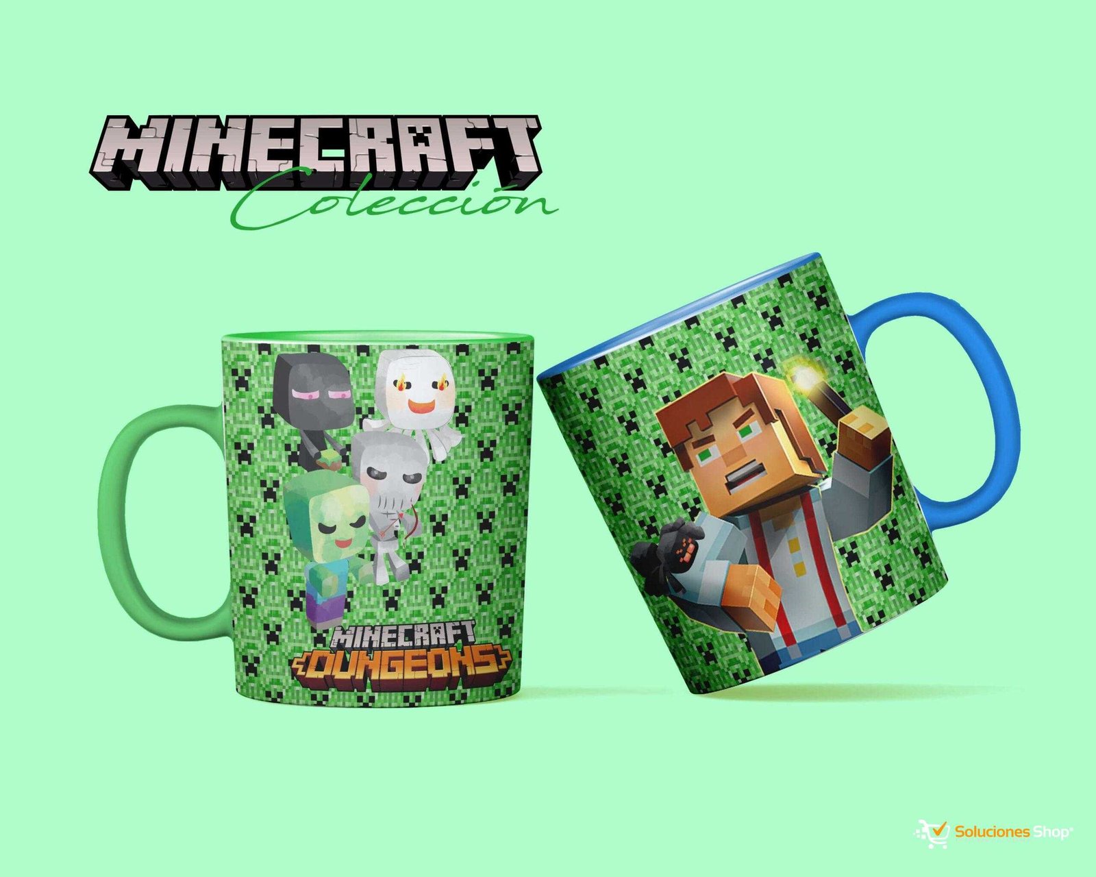 Tazas personalizadas de Minecraft ¡Regalos ideales para gamers! (3) Tazas personalizadas de Minecraft ¡Regalos ideales para gamers!