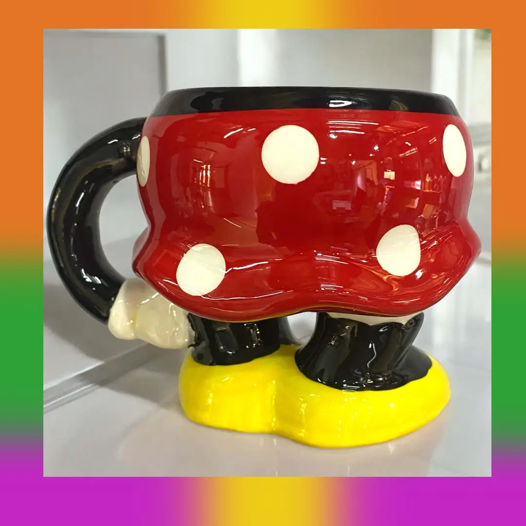 Taza con cara y forma de Minnie Mouse – Taza 3D de cerámica (250 ml) Taza con cara y forma de Minnie Mouse – Taza 3D de cerámica (250 ml)