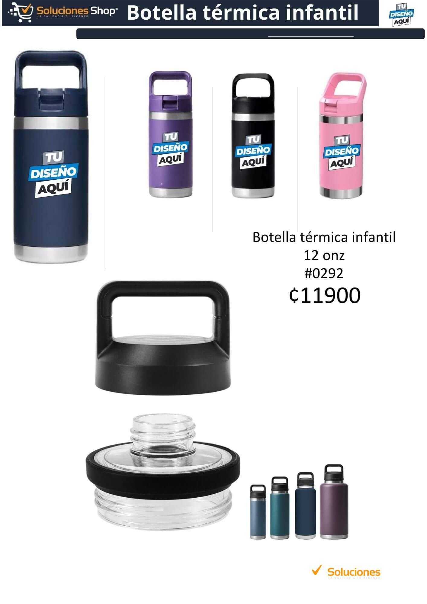 Botellas Térmicas Infantiles de Soluciones Shop Costa Rica