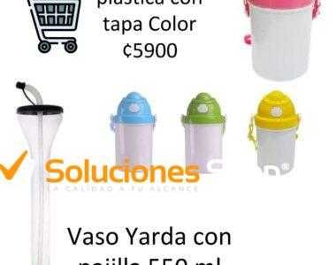 Botellas Plásticas y Vasos Yarda de Soluciones Shop Costa Rica