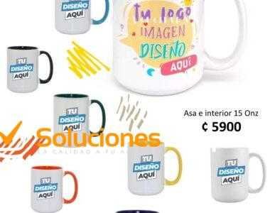 Tazas Clásicas de 15 Onzas Personalizables en Soluciones Shop Costa Rica