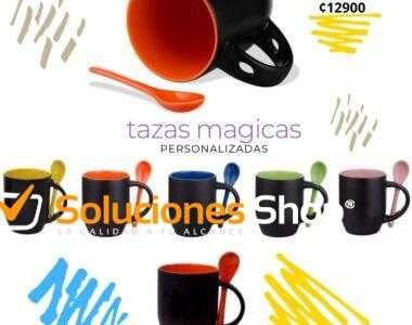 Tazas Mágicas con Cuchara Personalizables en Soluciones Shop Costa Rica