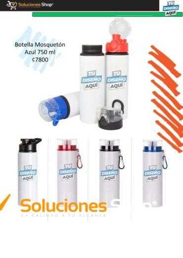 Botellas Mosquetón Personalizables en Soluciones Shop Costa Rica
