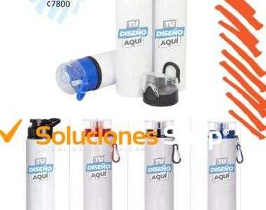 Botellas Mosquetón Personalizables en Soluciones Shop Costa Rica