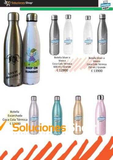 Botellas Térmicas Coca Cola Personalizables en Soluciones Shop Costa Rica