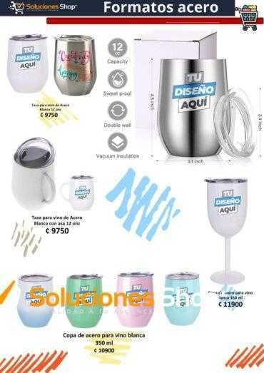 Copas de Vino de Acero Inoxidable en Soluciones Shop Costa Rica