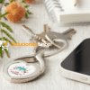 Llavero Metálico Personalizado "Día del Amor y la Amistad" - Pack de 3