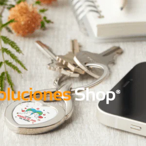 Llavero Metálico Personalizado "Día del Amor y la Amistad" - Pack de 3