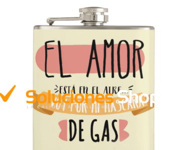 Cantimplora de Bolsillo para Licor "Anti-San Valentín" - Edición Especial
