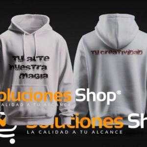 Sudadera blanca personalizada | Comodidad y estilo únicos