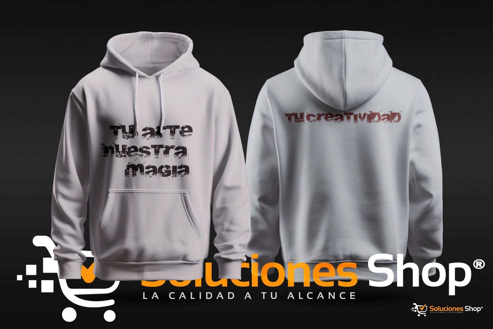 Sudadera blanca personalizada | Comodidad y estilo únicos