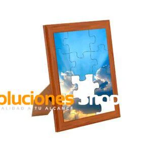 Rompecabezas 12 piezas en portarretrato personalizado