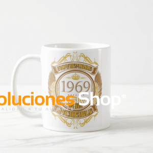 Taza personalizada clásica o mágica con diseño de leyendas