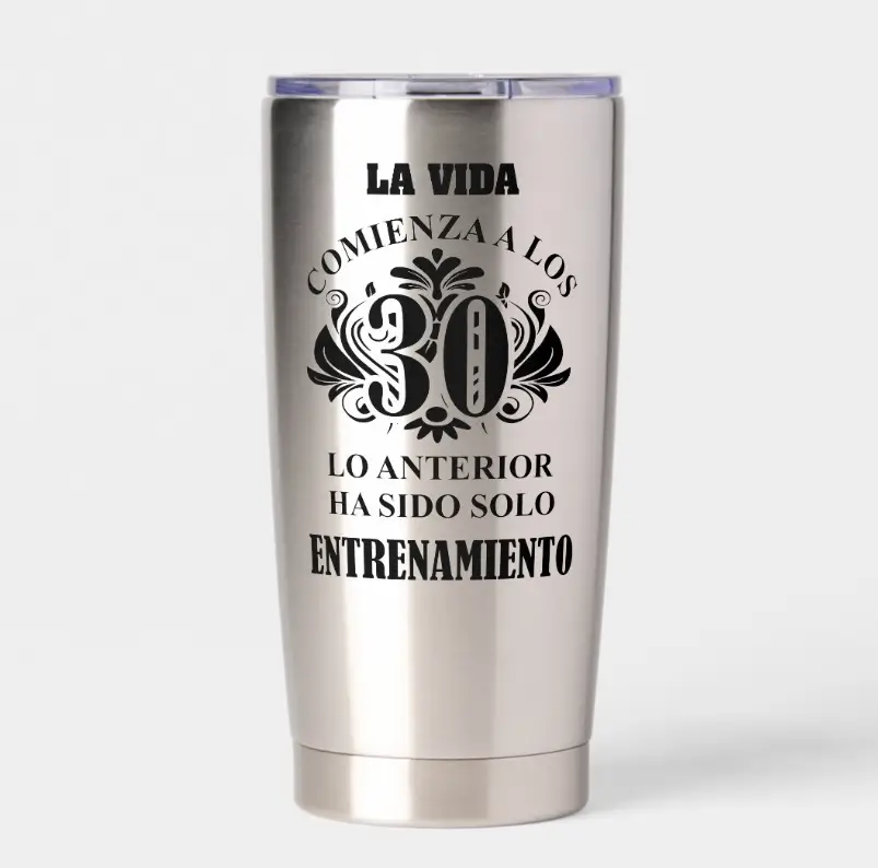 Vaso Térmico Personalizado con Diseño Leyendas y Frases Inspiradoras