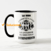 Taza personalizada clásica o mágica 15 oz con diseño de leyendas