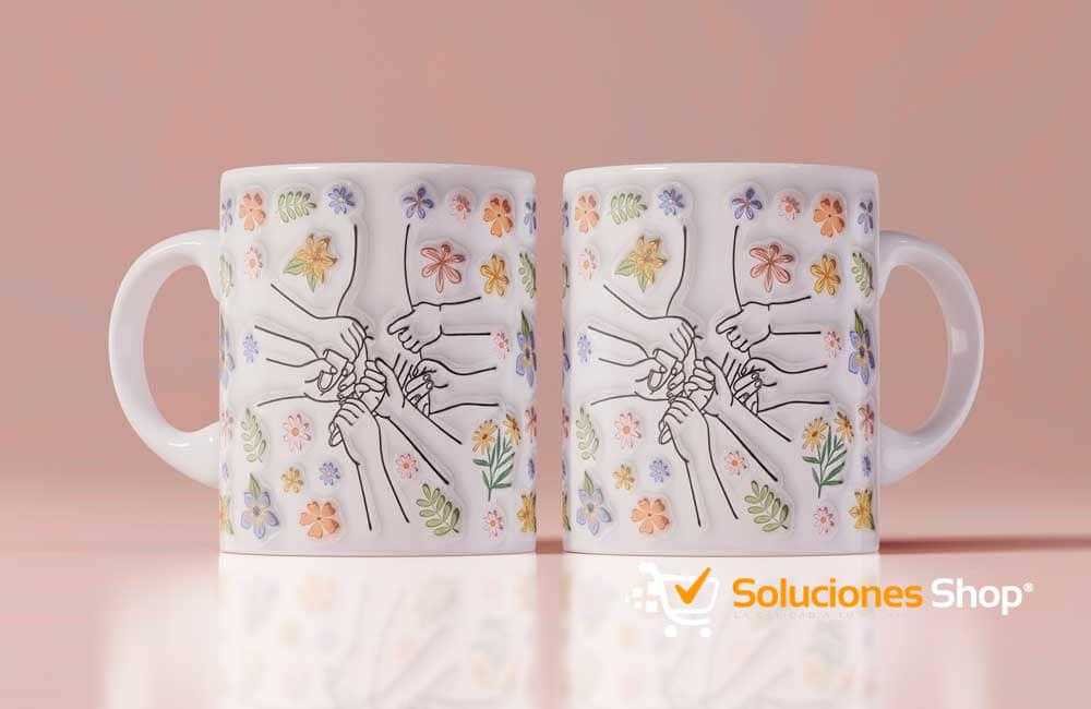 Tazas Mamá Amiga Personalizadas 12 Diseños Especiales