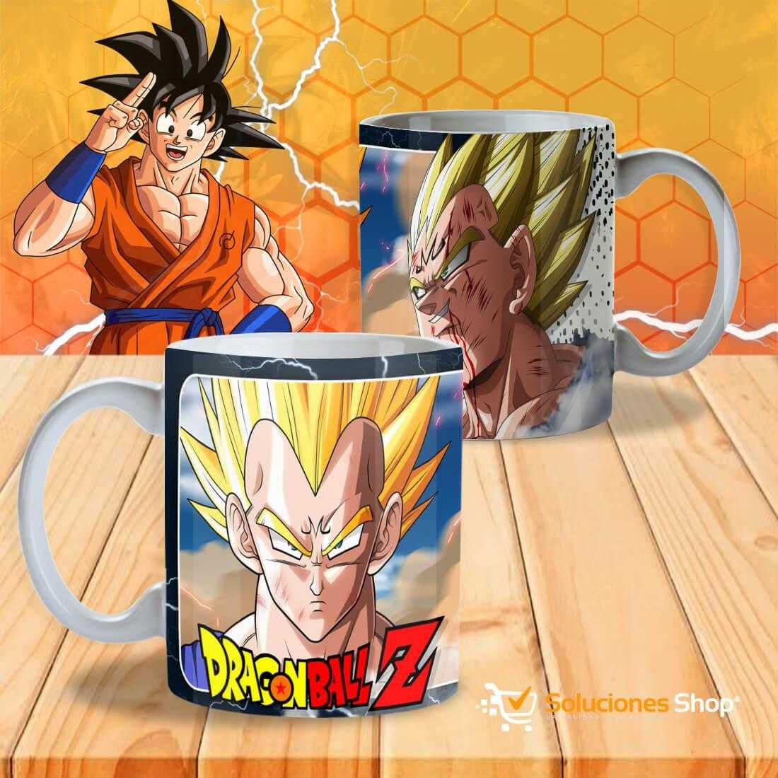 12 Plantillas Tazas Cumpleaños Dragon Ball 12 Plantillas Tazas Cumpleaños Dragon Ball