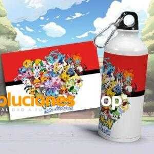 12 Plantilla en botellas Anime Editables - Colección 600ml