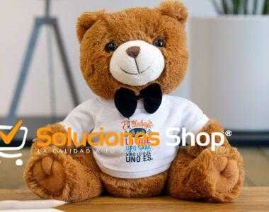 Osito de Peluche con Camiseta Personalizada – Regalo Perfecto con Tu Diseño o Mensaje