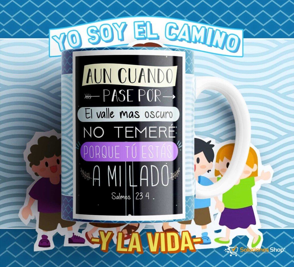 15 Plantillas Tazas Frases Cristianas personalizadas