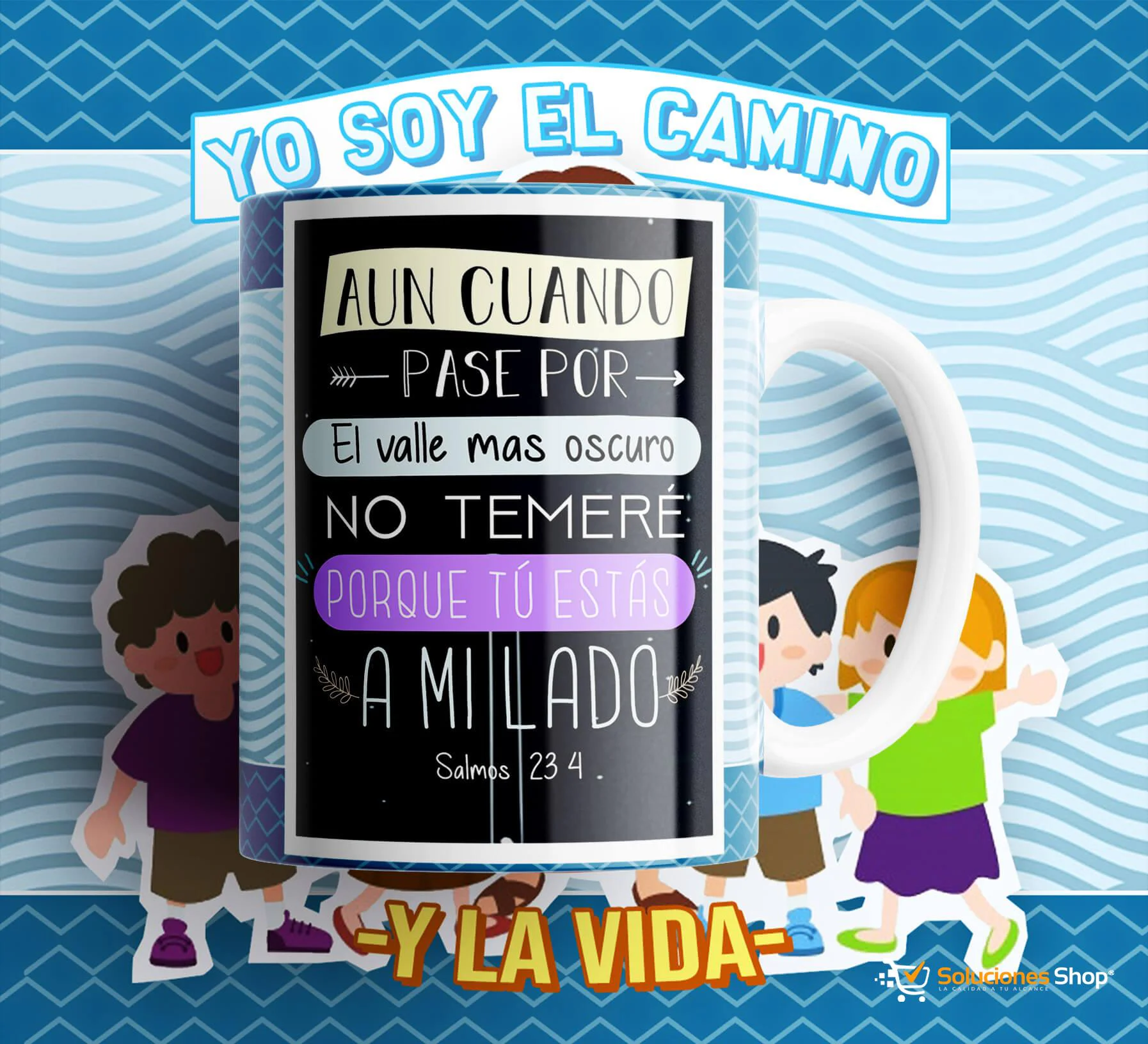 15 Plantillas Tazas Frases Cristianas personalizadas