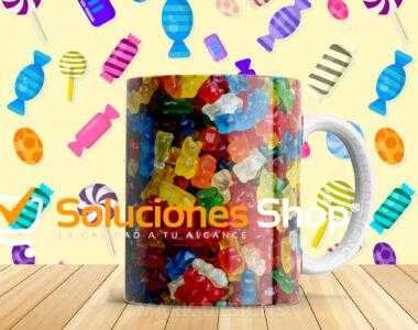 8 Tazas Candy Coleccionables: Diseños Dulces y Exclusivos