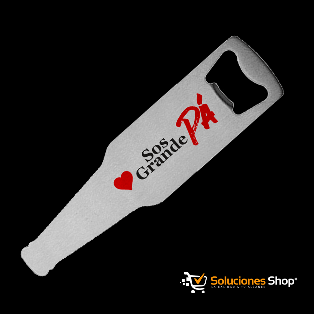 Abrebotellas de acero personalizado 3.5×11.6cm – Regalo único (1) Abrebotellas de acero personalizado 3.5×11.6cm – Regalo único (1)