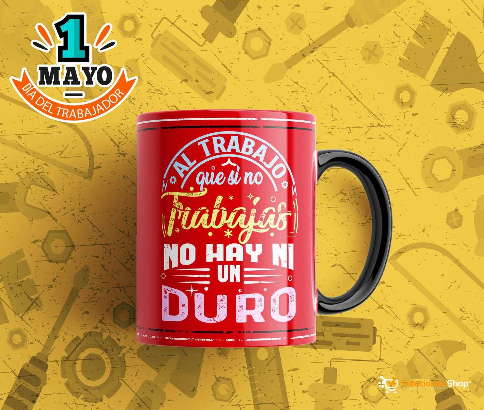 Almohada y Taza Personalizada para el Día del Trabajador (12) Almohada y Taza Personalizada para el Día del Trabajador (12)