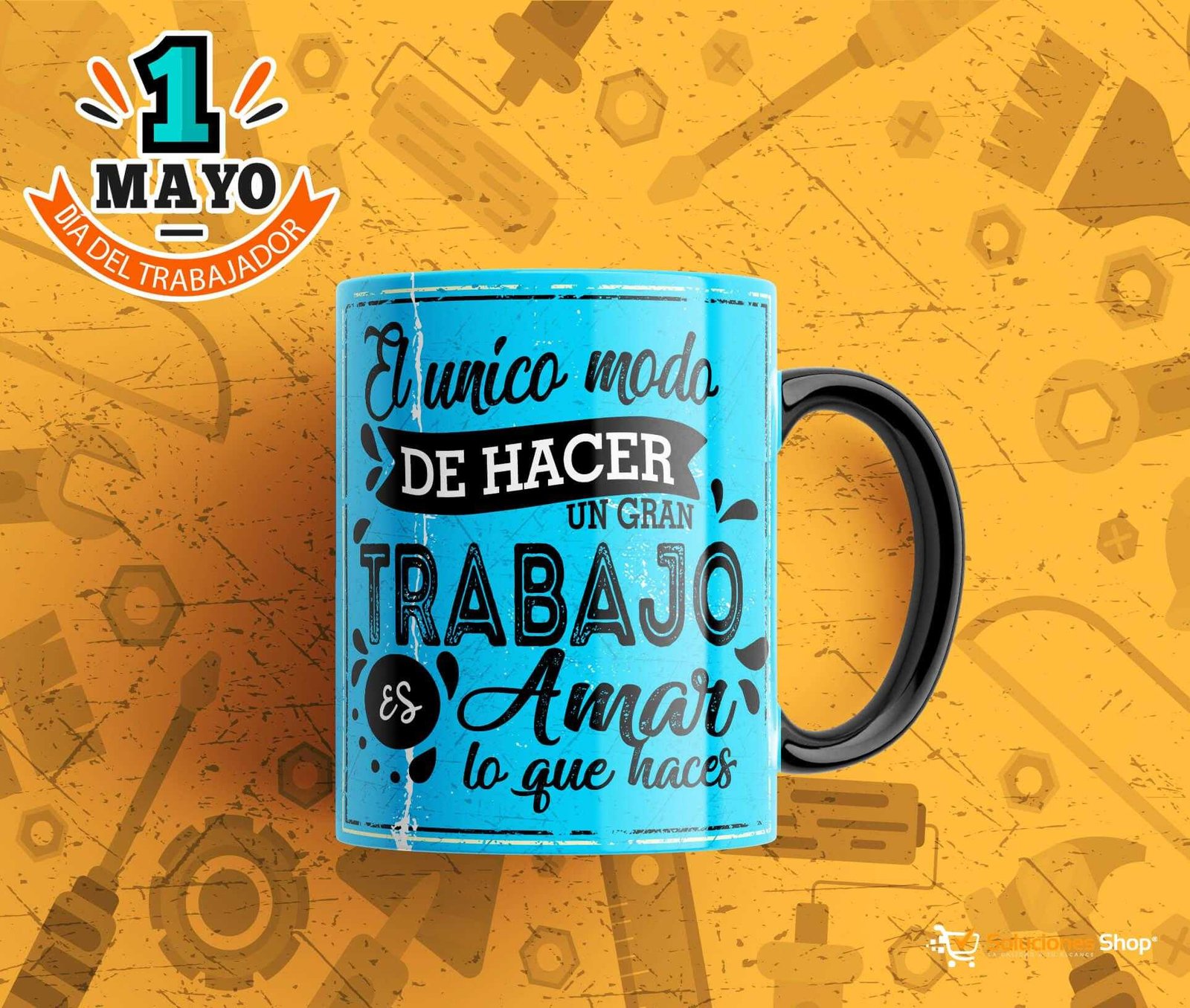 Almohada y Taza Personalizada para el Día del Trabajador (2) Almohada y Taza Personalizada para el Día del Trabajador (2)