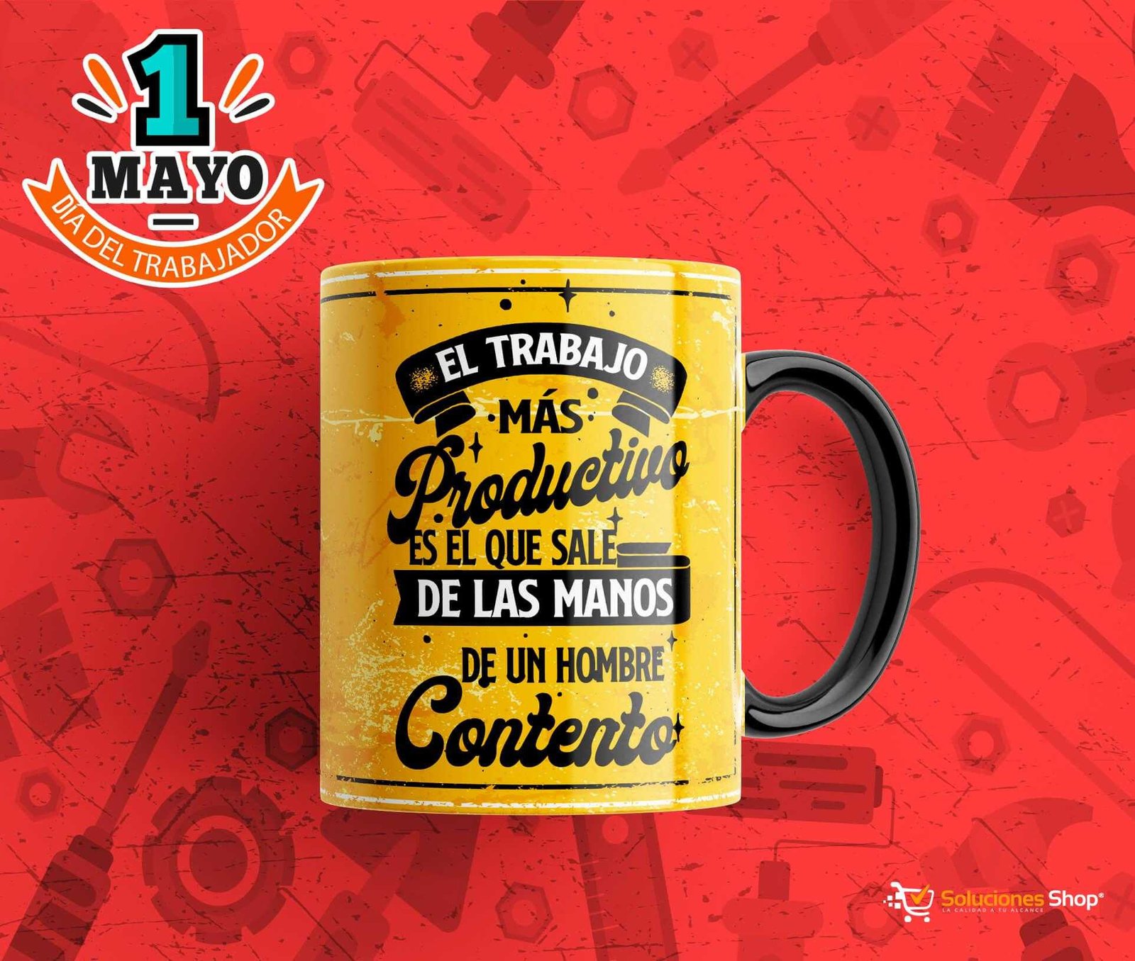 Almohada y Taza Personalizada para el Día del Trabajador (3) Almohada y Taza Personalizada para el Día del Trabajador (3)