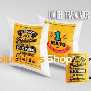Almohada y Taza Personalizada para el Día del Trabajador (8)