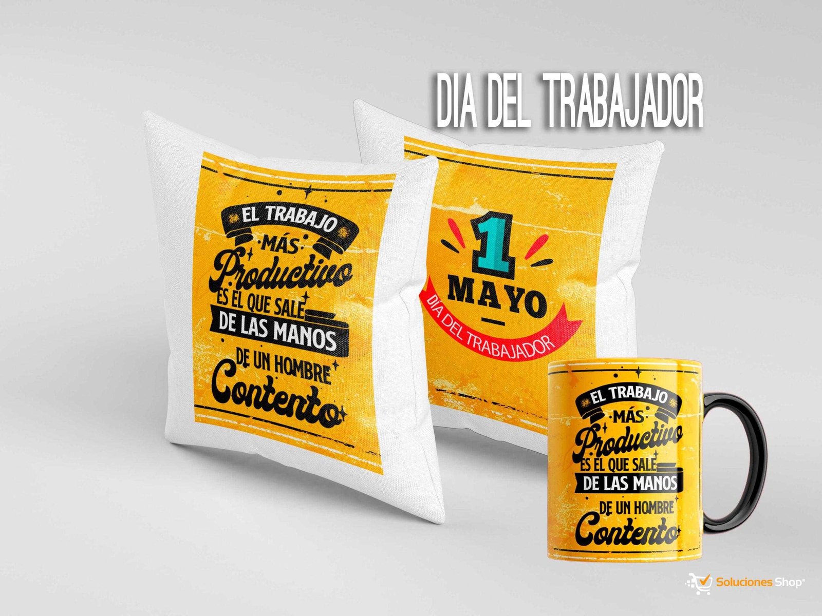 Almohada y Taza Personalizada para el Día del Trabajador (8) Almohada y Taza Personalizada para el Día del Trabajador (8)