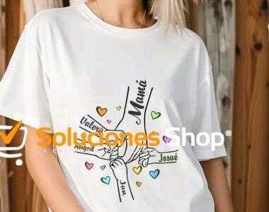 Blusa de mujer personalizada + taza de regalo con empaque especial
