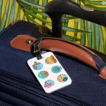 Etiquetas de equipaje duraderas Identificadores de nombre para maletas y bolsas de viaje (2)