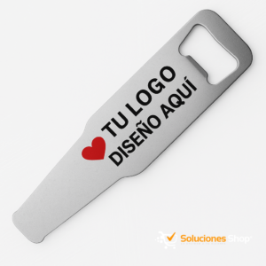 Abrebotellas de acero personalizado 3.5×11.6cm – Regalo único