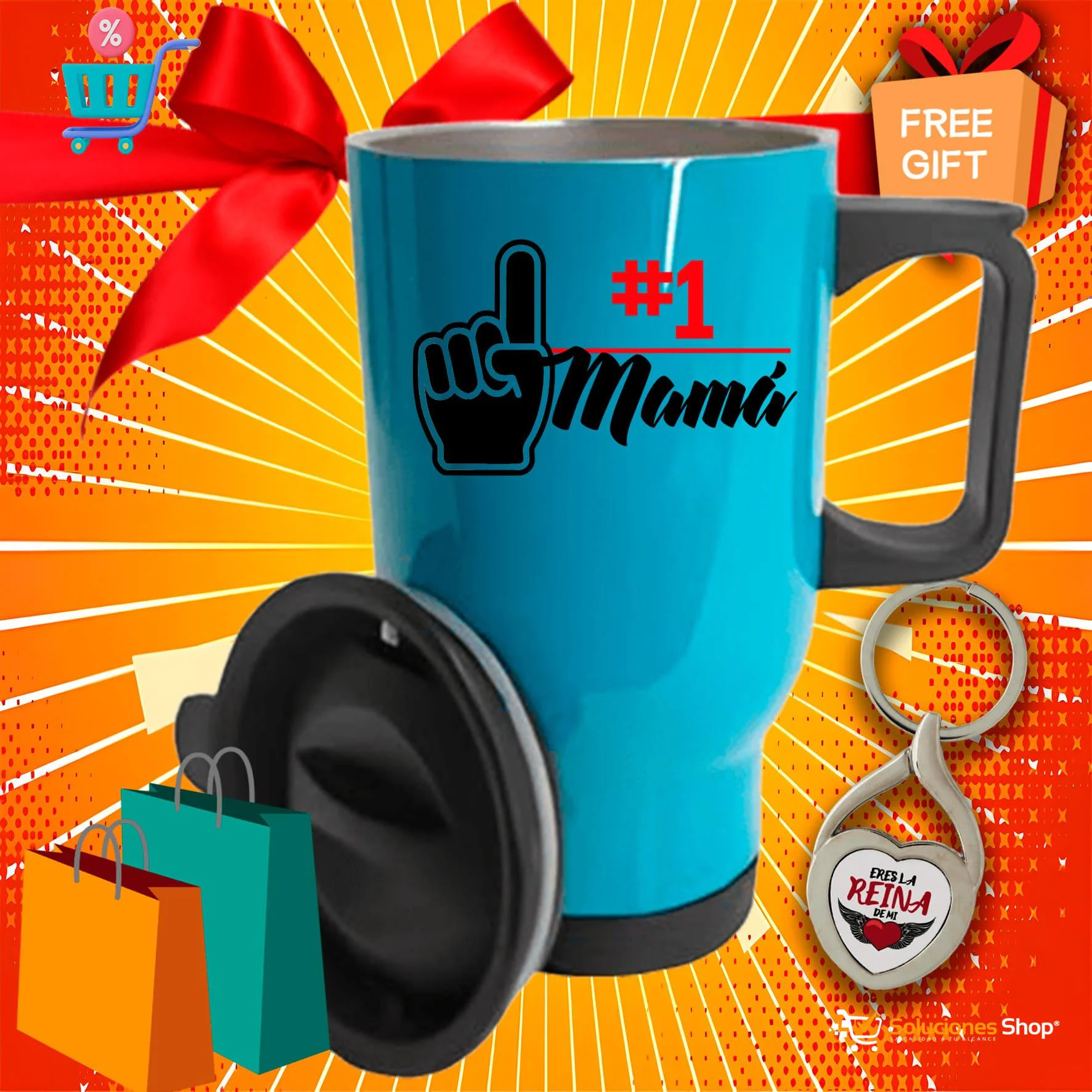 Vaso Viajero Para Carro Personalizado | Regalo Gratis