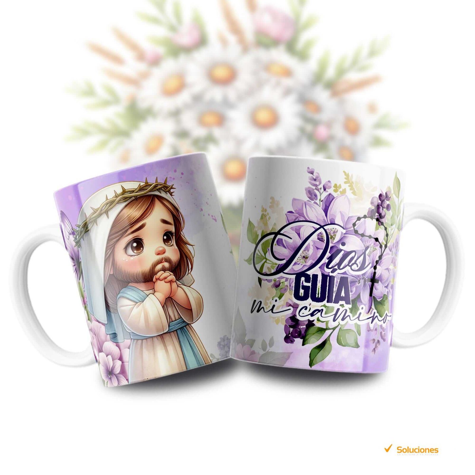 Tazas Cristianas con 4 Diseños Inspiradores – Fe, Amor y Esperanza (4) Tazas Cristianas con 4 Diseños Inspiradores – Fe, Amor y Esperanza (4)