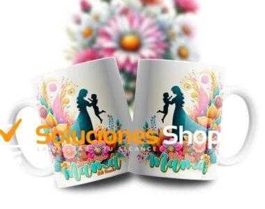 🧾 Taza personalizada con golosinas para el Día de la Madre