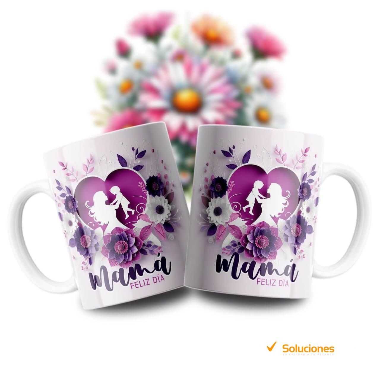Tazas Mamá 3D con personalizado – 8 diseños únicos (5) Tazas Mamá 3D con personalizado – 8 diseños únicos (5)