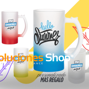 Jarra Cervecera Glaseada Personalizada + Regalo Gratis