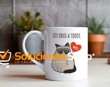 gatitos, taza personalizada, frases graciosas, regalos con gatos, amantes de gatos, taza con nombre, café y gatos