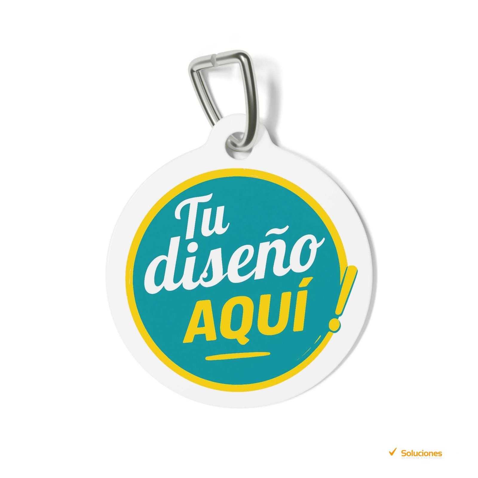 Placa de identificación personalizada para mascotas – Diseño divertido y funcional para perros y gatos Placa de identificación personalizada para mascotas – Diseño divertido y funcional para perros y gatos