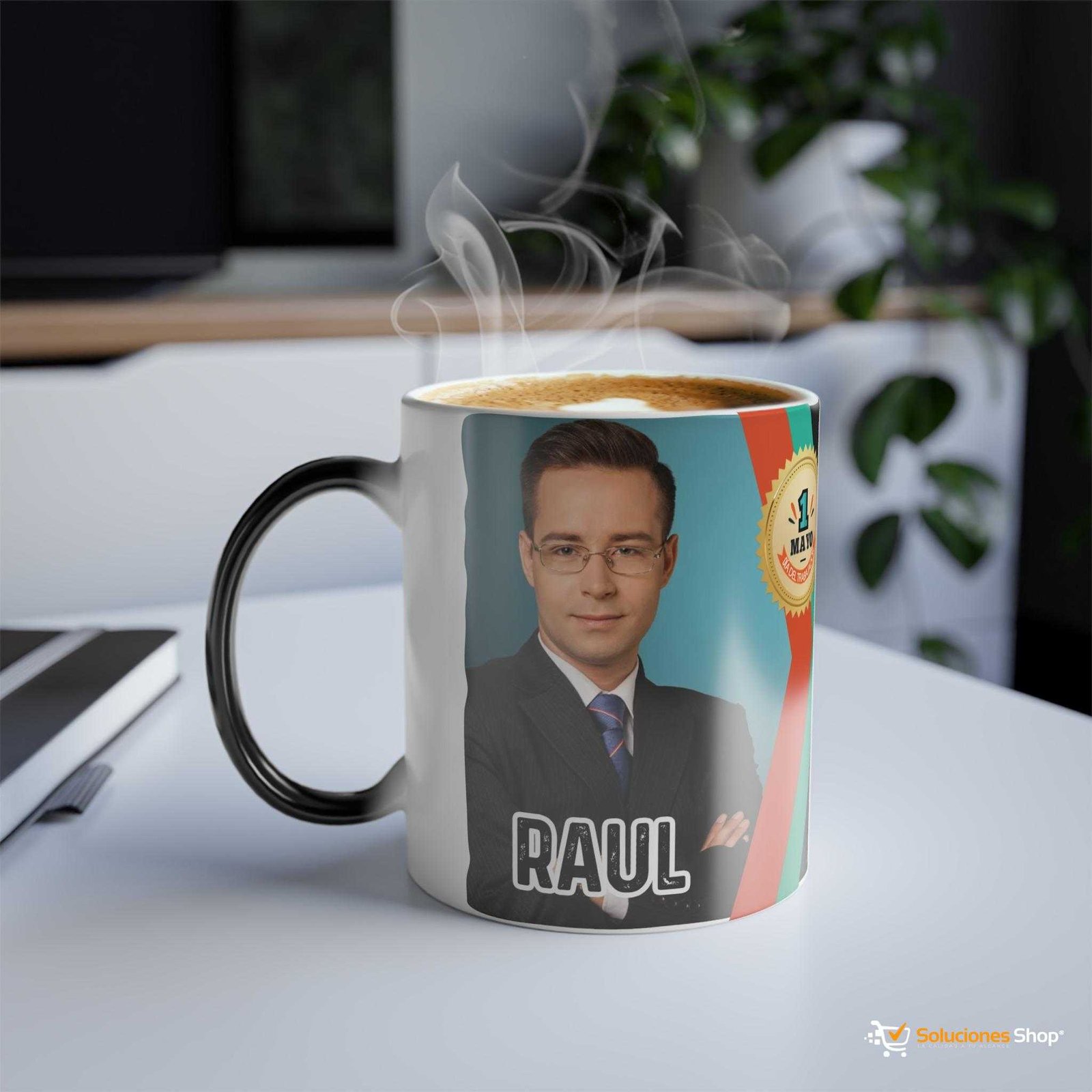 Paquete de 2 Tazas Mágicas con Frases Inspiradoras – Regalo Doble para Motivar y Celebrar