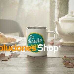 Taza Térmica Personalizada de 12oz – Con tu Diseño o Foto Favorita, Ideal para Café o Té