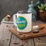 Taza Térmica Personalizada de 12oz – Con tu Diseño o Foto Favorita, Ideal para Café o Té