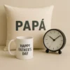 Set Regalo Día del Padre con Taza, Reloj y Almohada | Edición Especial