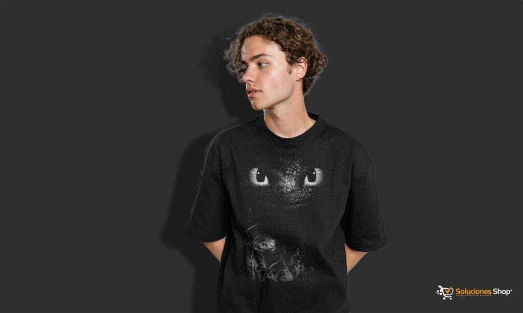Camisa Cómo Entrenar a Tu Dragón – Personaliza con tu Nombre | Algodón 100% y Diseño DTF