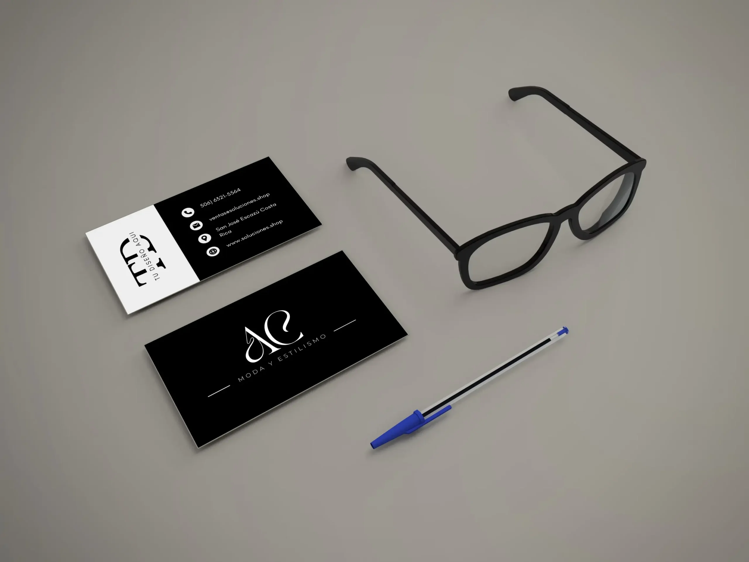 Tarjetas de Presentación Históricas en Cartago | Diseño Colonial y Acabado Legible
