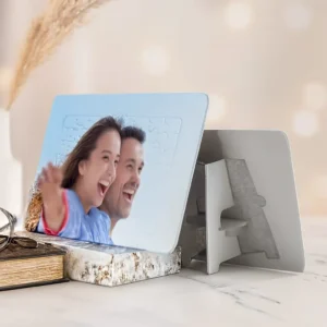 Rompecabezas Porta Retrato 🧩 | Con Foto Personalizada + Base de Mesa